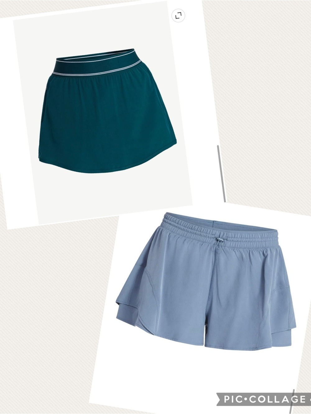 Women’s Active Skort and Layered Shorts Lot